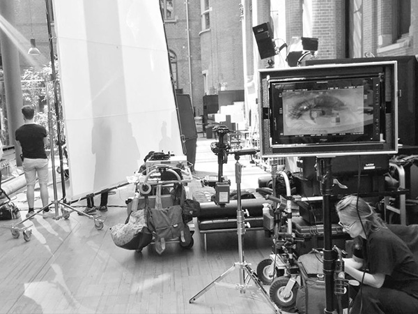 Bullet Models on set